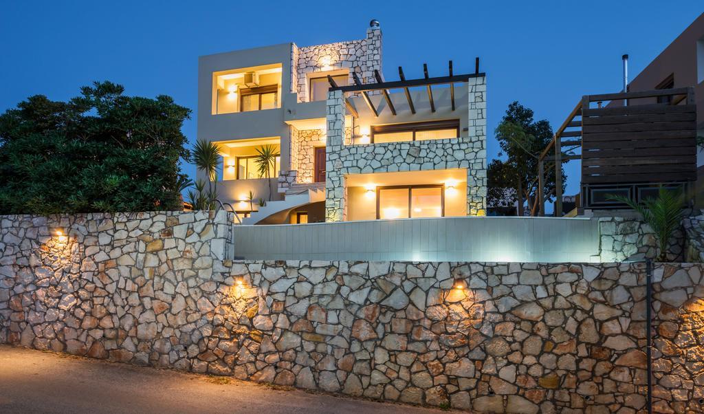 Villa Majestic Crete Heated Pool And Sauna Megala Chorafia Exterior photo