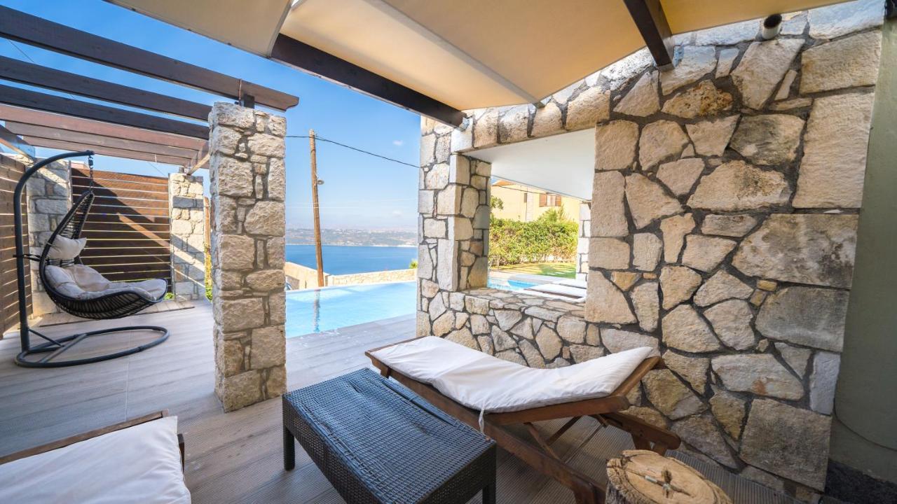 Villa Majestic Crete Heated Pool And Sauna Megala Chorafia Exterior photo