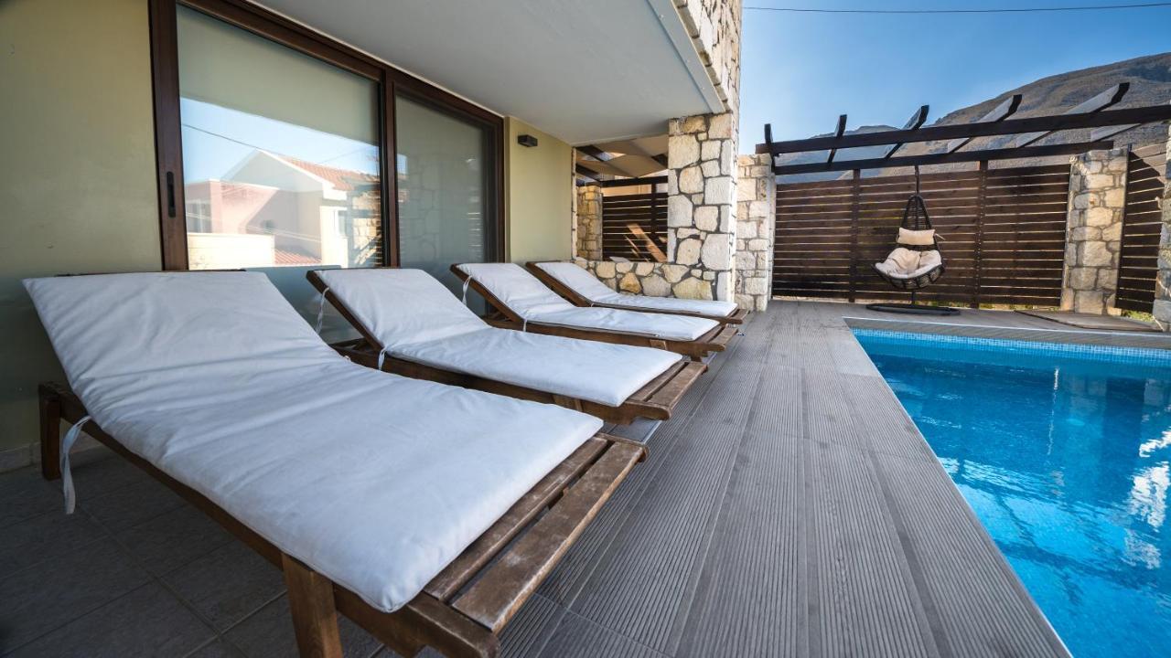 Villa Majestic Crete Heated Pool And Sauna Megala Chorafia Exterior photo