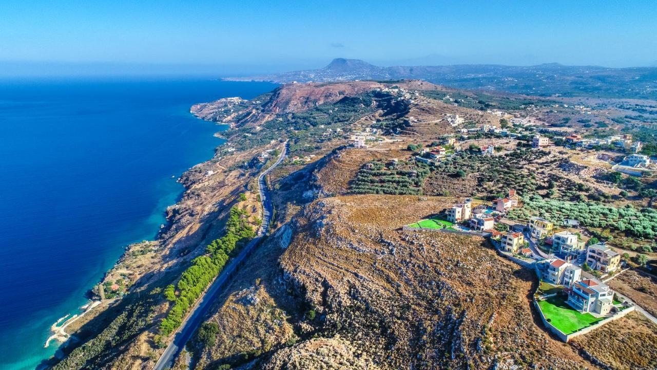 Villa Majestic Crete Heated Pool And Sauna Megala Chorafia Exterior photo